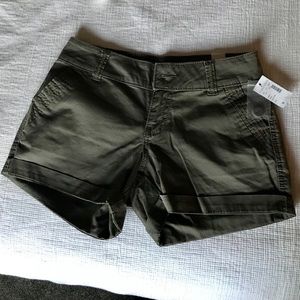 Olive Green Shorts